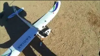 RC Radian Lawn Dart with Mobius- awesome crash video !