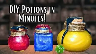 The Secret To Making Potion Props for Dungeons and Dragons