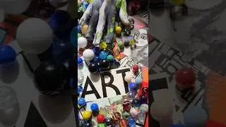 MARBLE LISA #ASMR #MARBLE SOUNDS #ART #satisfying #SOOTHING #paint
