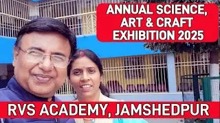 RVS Academy Annual Science, Art & Craft Exhibition 2025 #video