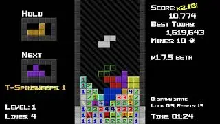 tspinning tetrisweeper