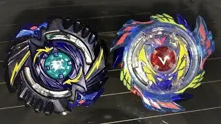 Regulus R3 5Star Tower vs Genesis Valtryek V3 6Vortex Reboot : Beyblade Burst Evolution