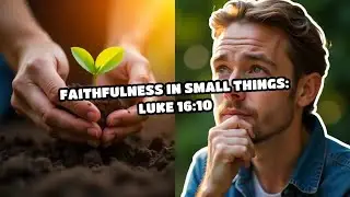 Faithfulness in Small Things: Luke 16:10