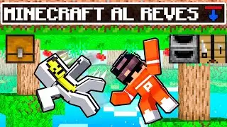 MINECRAFT PERO TODO ESTÁ AL REVÉS!!! 😂😱 | PathoMC