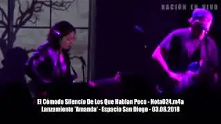 ECSDLQHP - Nota024.m4a (Lanzamiento 'Amanda' - Espacio San Diego - 03.08.2018)