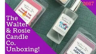 Walt Disney World | Walter and Rosie Candle Co Unboxing! Great Disney Candle!