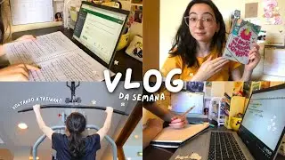 Primeira leitura do ano, voltando a treinar e estudando bastante | VLOG