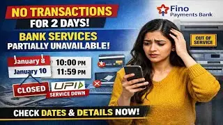 🚫 Fino Payment Bank All Service Down 🏦 Fino Payment Bank New Update 2026 🏧 All Service Stop