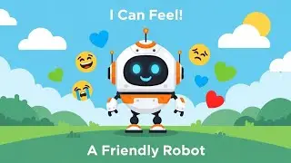 The Friendly Robot 🤖 | Kids Song About Feelings & Emotions | Made for Kids