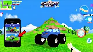 Richie Spawn New Monster Truck in Dude Theft Wars.😱🤩
