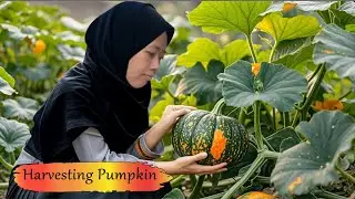 Pumpkin Harvest, Garden to Table, and a Meal Moment | Village Moment Visual Diary
