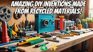 Amazing DIY Inventions Made from Recycled Materials! ♻️✨