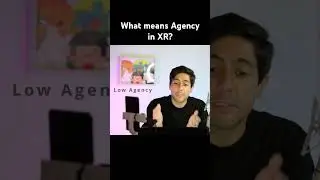 What does it mean Agency in XR? #augmentedreality #vr #games #xr #xrtechnology #spatialcomputing