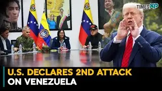 U.S. President Donald Trump Declares 2nd Attack On Venezuela After Maduro Arrest| U.S.-Venezuela War