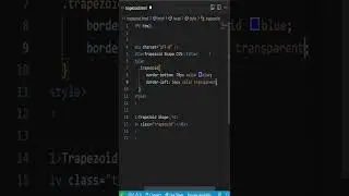 How to create a Trapezoid Shape Using HTML & CSS 