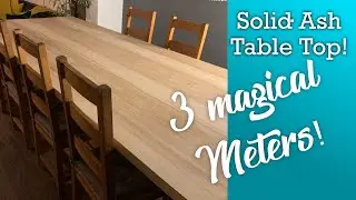 DIY Huge Extending Farmhouse Table | Solid Wood Dining Table Build