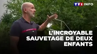 Incendie : l'incroyable sauvetage de deux enfants par les pompiers