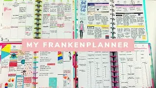 My Frankenplanner Setup #updated #happyplanner #frankenplanner