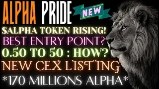 What is #AlphaPride? #ALPHA Token Big Jump!