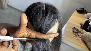 HOW TO CUT A FRINGE/ BANG LIKE A PRO FOR BEGINNERS