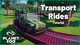 Planet Zoo Transport Rides Tutorial - What You NEED to Know