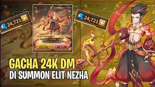 IDLE LEGENDS GACHA SUMMON ( GACHA 24K DM DI SUMMON ELIT NEZHA!!) - IDLE LEGENDS GAMEPLAY