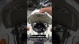 Como melhorei o desempenho do meu Fusca muito f&aacute;cil.  #fusca #fuscasporai #aircooled #volkswagen