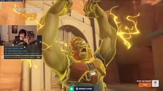 СУПЕР БЕЗУМНЫЙ ГЕЙМПЛЕЙ УИНСТОНА OVERWATCH 2 СЕЗОН 17