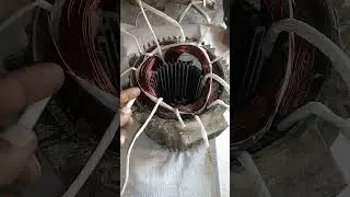 3 Hp 3 phase motor winding connection 36 Slots #trendingshorts