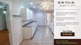 36 W 17th St, Apopka, FL 32703