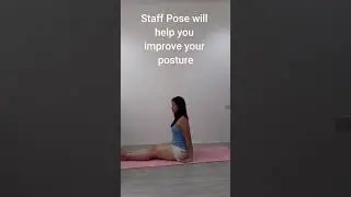 A staff pose benefit #shorts #staffpose