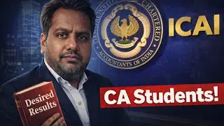 ICAI Warning ⚠ CA Students Must Watch Before Result!