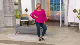 Ryka Adjustable Mesh Mary Jane Sneakers - Katana on QVC