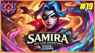 Samira Mid Lane Adventures #19 | Master Elo Samira Mid VS Vex Commentary - League Of Legends