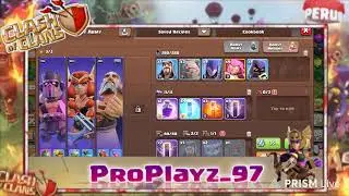 COC Live | Base Visiting & Legend Pushing Clash of Clan Live Stream