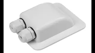 Link Solar Weatherproof ABS Solar Double Cable Entry Gland for All Cable Types - Overview