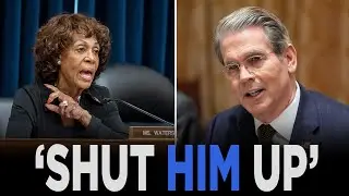 Heated Exchange Between Waters And Bessent Over Inflation, Tariffs | TRENDING