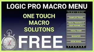 Logic Pro Free Macro Menu - Explainer