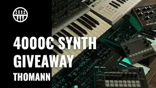 4000&euro; Synth Giveaway | Arturia, Modal, Korg, Roland, Novation, NI, Moog & 1010 Music | Thomann