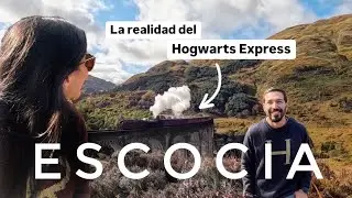 ¡Vimos el TREN MÁGICO de ESCOCIA! | Recorrido escocés para los fan de Harry Potter