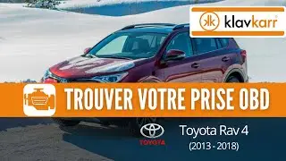 Prise OBD Toyota Rav 4 (2013 - 2018) - O&ugrave; trouver mon connecteur OBD2 ?