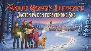 (1.December) Familien Hansen's Juleeventyr   Jagten på den forsvundne sne