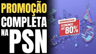 PROMOÇÃO COMPLETA ESSENCIAIS NA PSN +2500 itens para PS4 e PS5 com desconto na PSN!