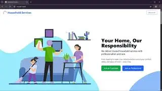 Household Service Providing Platform | Full Demo | Django, Supabase, Cloudinary, Vercel