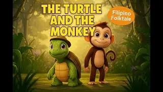 The Turtle and the Monkey | Filipino Folktale | Animated Moral Story