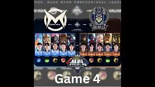 MPL KH S9 Playoffs Day 1 | Team Max vs Valhalla | Game 4