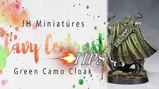 'Eavy Contrast TIPS - Green Camo Cloak