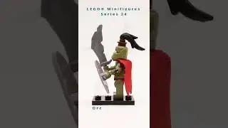 LEGO&reg; Orc - Minifigures Series 24 71037 Stop Motion Speed Build #shorts