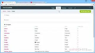 WordPress vs. ProcessWire - Database Structure