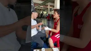 Llevar el mensaje a través del boxeo 